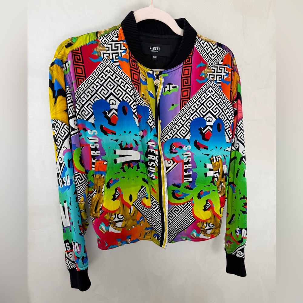 Versus by Versace Colorful Women's Jacket size 40